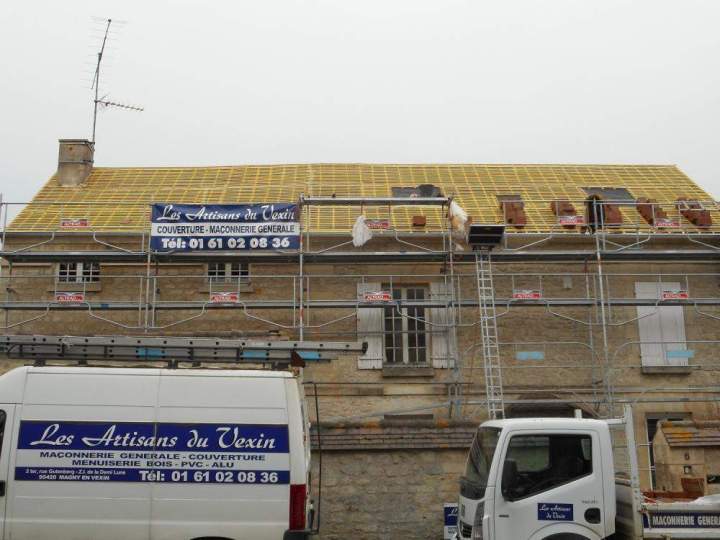 Travaux de toiture Magny-en-Vexin