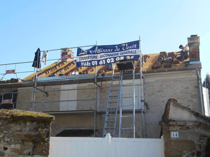 Réparation toiture Magny-en-Vexin